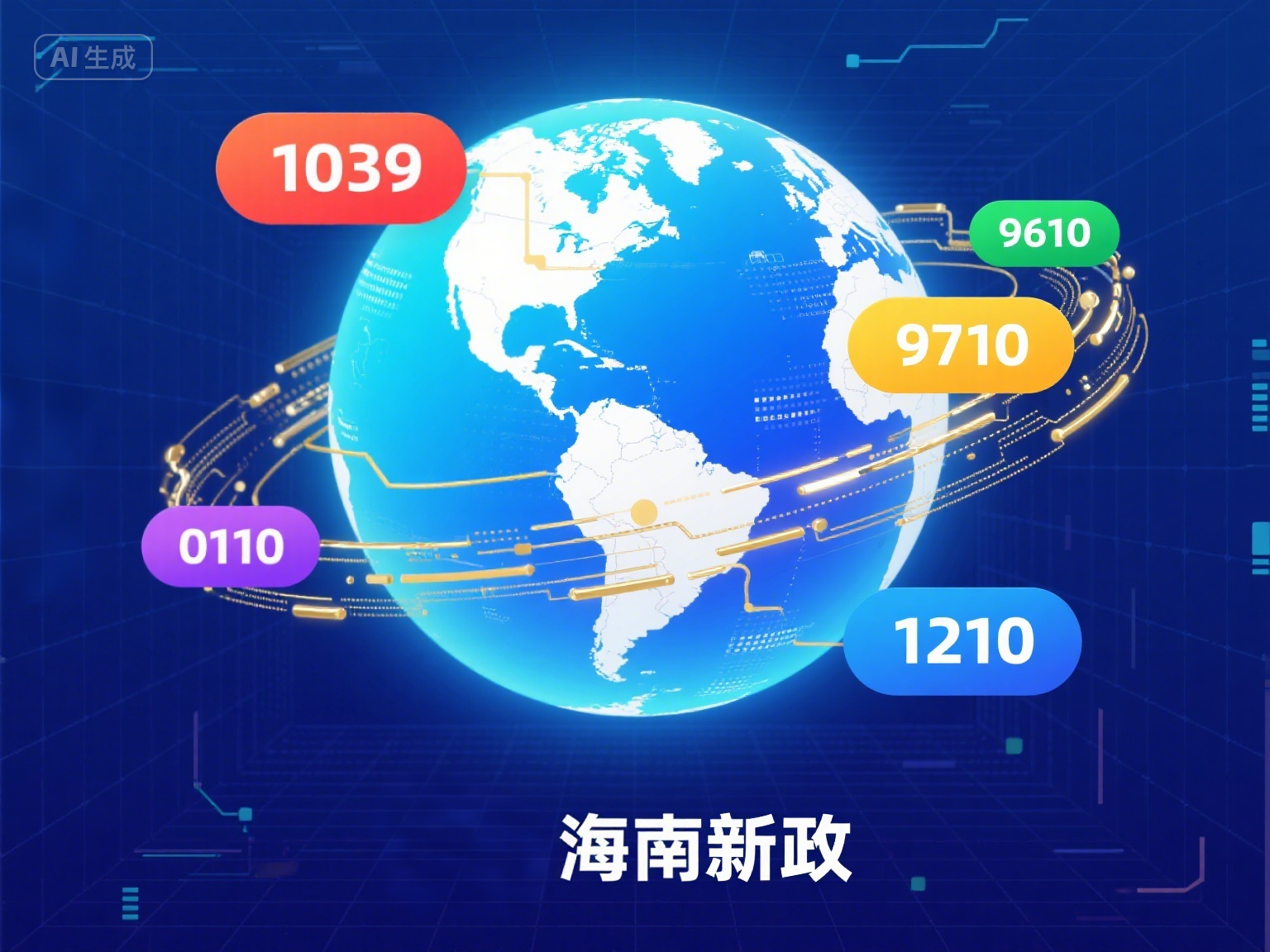 全球贸易通关全景图：0110、1039、9610、9710、9810、1210及海南新政深度拆解与战略适配