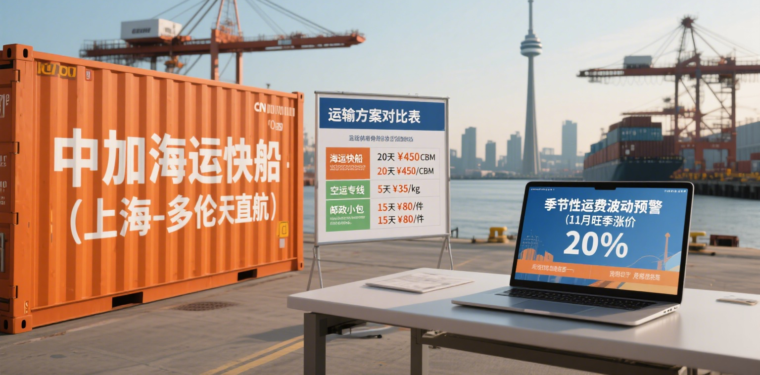 中国到加拿大跨境电商物流终极指南：秒懂如何省时省钱省心